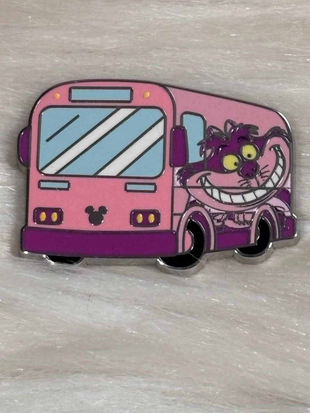 2026 Hidden Disney Disneyland Cheshire Cat Bus Pin